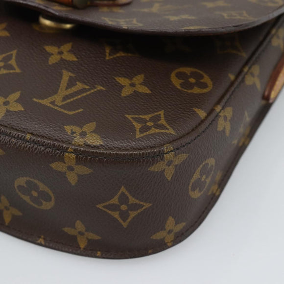 LOUIS VUITTON Monogram Saint Cloud MM Schoudertas M51243 LV Auth ep14999