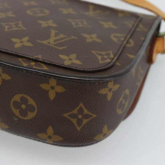 LOUIS VUITTON Monogram Saint Cloud MM Schoudertas M51243 LV Auth ep14999