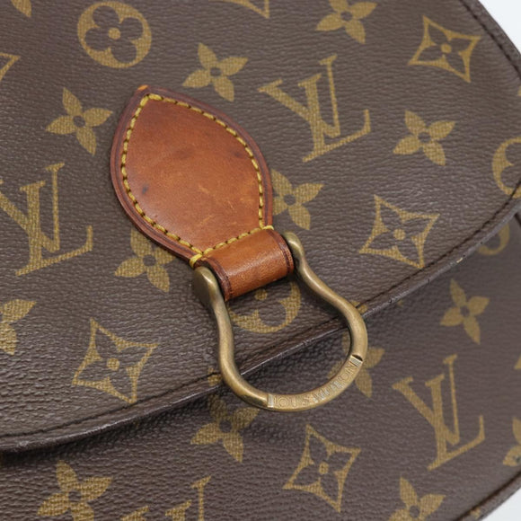 LOUIS VUITTON Monogram Saint Cloud MM Schoudertas M51243 LV Auth ep14999