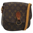 LOUIS VUITTON Monogram Saint Cloud MM Schoudertas M51243 LV Auth ep14999-1