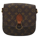 LOUIS VUITTON Monogram Saint Cloud MM Schoudertas M51243 LV Auth ep14999-13