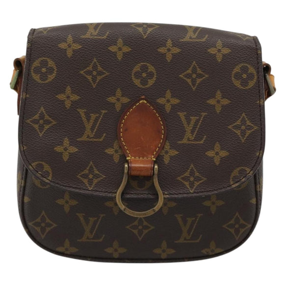 LOUIS VUITTON Monogram Saint Cloud MM Schoudertas M51243 LV Auth ep14999
