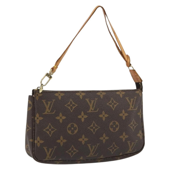 LOUIS VUITTON Monogram Pochette Accessoires Pouch M51980 LV Auth ep15001