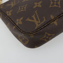 LOUIS VUITTON Monogram Pochette Accessoires Pouch M51980 LV Auth ep15001-15