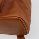GUCCI Bamboo Backpack Leather Brown Gold 03 2265 0030 Auth ep15002-15