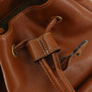 GUCCI Bamboo Backpack Leather Brown Gold 03 2265 0030 Auth ep15002-22