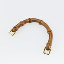 GUCCI Bamboo Backpack Leather Brown Gold 03 2265 0030 Auth ep15002-12