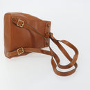 GUCCI Bamboo Backpack Leather Brown Gold 03 2265 0030 Auth ep15002-9