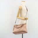 GUCCI Soho Hand Bag Leather 2way Pink Gold 308362 Auth ep15003A-24