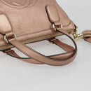 GUCCI Soho Hand Bag Leather 2way Pink Gold 308362 Auth ep15003A-7