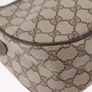 GUCCI GG Supreme Web Sherry Line Bag PVC Beige Gold 89 02 077 Auth ep15007-11