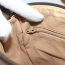 GUCCI GG Supreme Web Sherry Line Bag PVC Beige Gold 89 02 077 Auth ep15007-20
