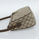 GUCCI GG Supreme Web Sherry Line Bag PVC Beige Gold 89 02 077 Auth ep15007-3