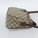 GUCCI GG Supreme Web Sherry Line Bag PVC Beige Gold 89 02 077 Auth ep15007-4