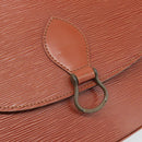 LOUIS VUITTON Epi Saint Cloud GM Shoulder Bag Brown M52193 LV Auth ep15008-19