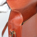 LOUIS VUITTON Epi Saint Cloud GM Shoulder Bag Brown M52193 LV Auth ep15008-21