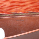 LOUIS VUITTON Epi Saint Cloud GM Shoulder Bag Brown M52193 LV Auth ep15008-23