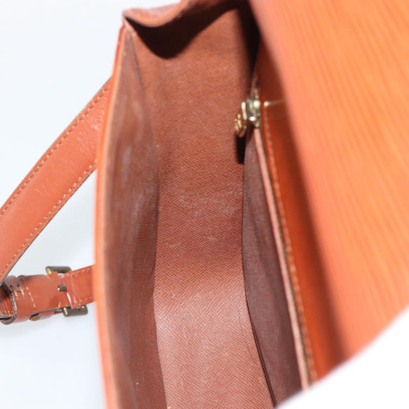 LOUIS VUITTON Epi Saint Cloud GM Shoulder Bag Brown M52193 LV Auth ep15008