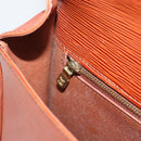 LOUIS VUITTON Epi Saint Cloud GM Shoulder Bag Brown M52193 LV Auth ep15008-26