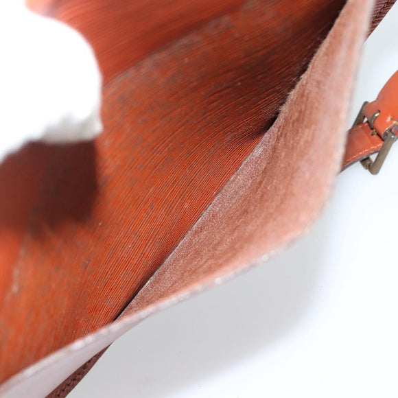 LOUIS VUITTON Epi Saint Cloud GM Shoulder Bag Brown M52193 LV Auth ep15008