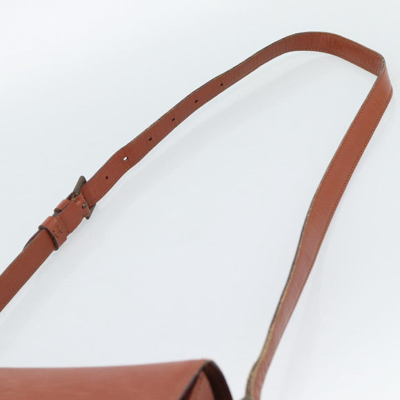 LOUIS VUITTON Epi Saint Cloud GM Shoulder Bag Brown M52193 LV Auth ep15008