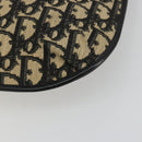 Christian Dior Trotter Canvas Shoulder Bag Navy Gold Auth ep15009-14
