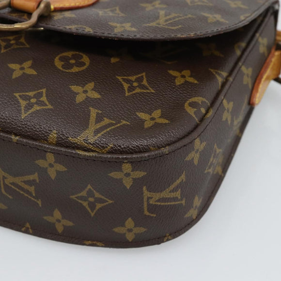 LOUIS VUITTON Monogram Saint Cloud GM Schoudertas M51242 LV Auth ep15015