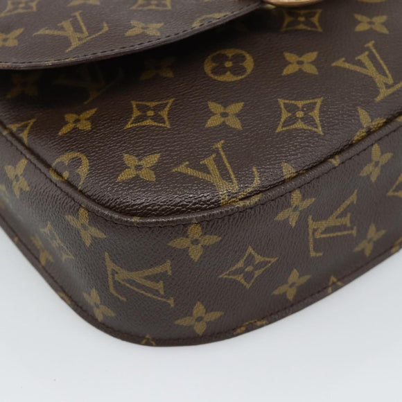 LOUIS VUITTON Monogram Saint Cloud GM Schoudertas M51242 LV Auth ep15015
