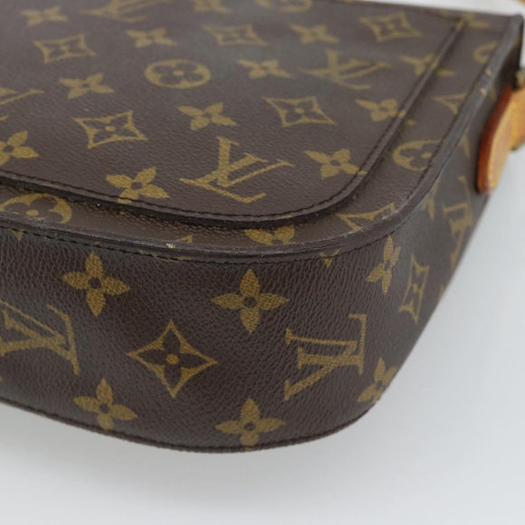 LOUIS VUITTON Monogram Saint Cloud GM Schoudertas M51242 LV Auth ep15015