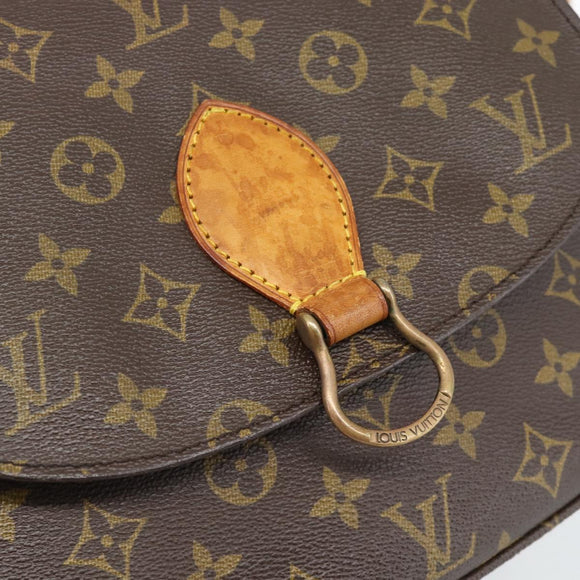 LOUIS VUITTON Monogram Saint Cloud GM Schoudertas M51242 LV Auth ep15015