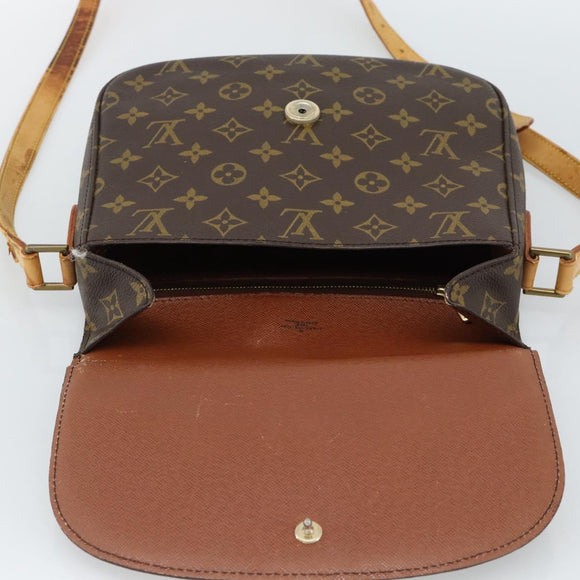 LOUIS VUITTON Monogram Saint Cloud GM Schoudertas M51242 LV Auth ep15015