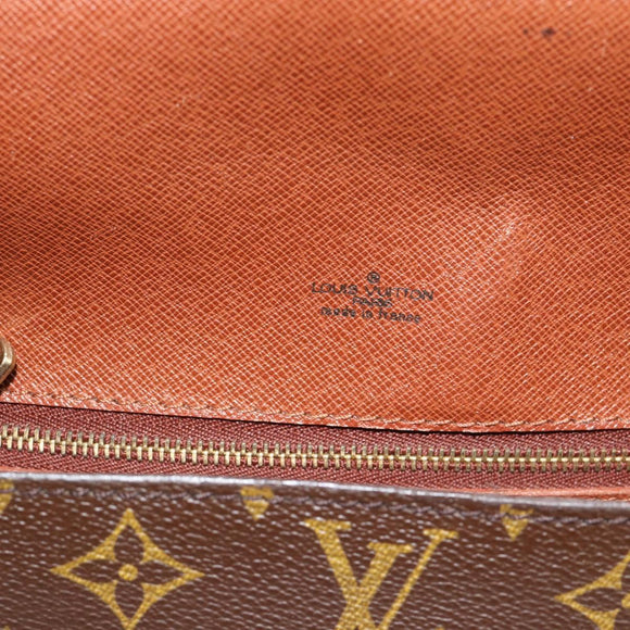 LOUIS VUITTON Monogram Saint Cloud GM Schoudertas M51242 LV Auth ep15015