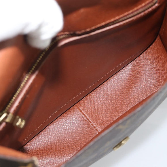 LOUIS VUITTON Monogram Saint Cloud GM Schoudertas M51242 LV Auth ep15015