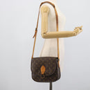LOUIS VUITTON Monogram Saint Cloud GM Schoudertas M51242 LV Auth ep15015-26