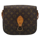 LOUIS VUITTON Monogram Saint Cloud GM Schoudertas M51242 LV Auth ep15015-13