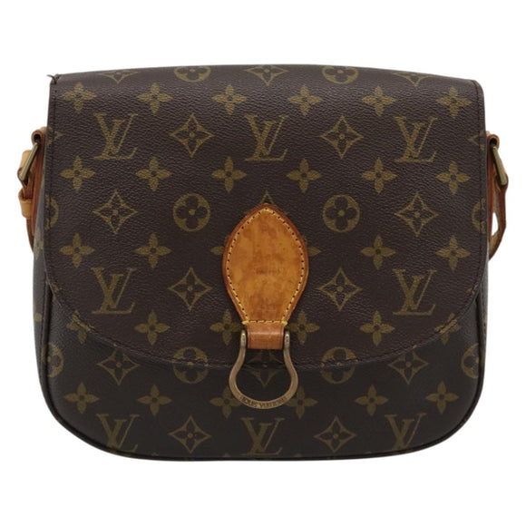 LOUIS VUITTON Monogram Saint Cloud GM Schoudertas M51242 LV Auth ep15015
