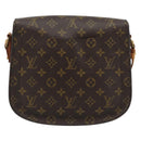 LOUIS VUITTON Monogram Saint Cloud GM Schoudertas M51242 LV Auth ep15015-2