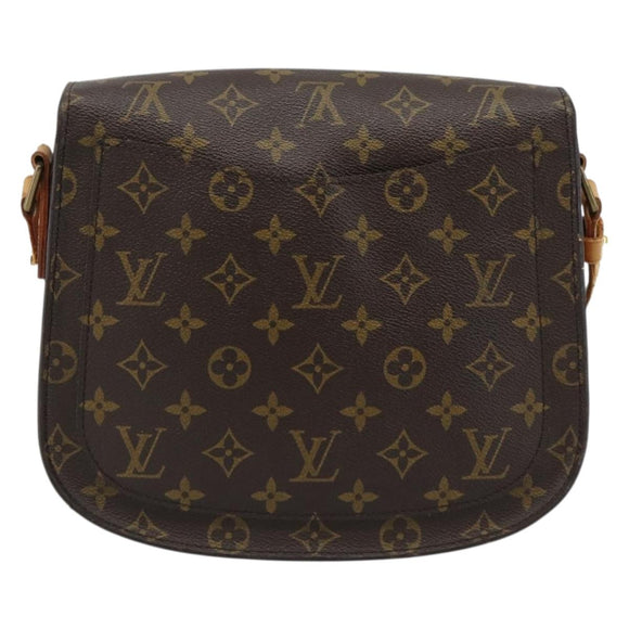 LOUIS VUITTON Monogram Saint Cloud GM Schoudertas M51242 LV Auth ep15015