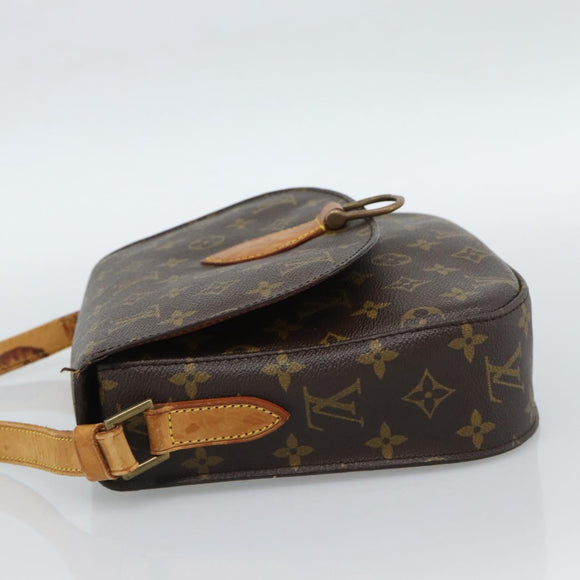 LOUIS VUITTON Monogram Saint Cloud GM Schoudertas M51242 LV Auth ep15015