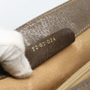 GUCCI GG Supreme Web Sherry Line Bag PVC Beige Gold 72 02 024 Auth ep15016-12