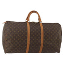 LOUIS VUITTON Monogram Keepall 60 Boston Bag M41422 LV Auth ep15018A-1