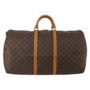 LOUIS VUITTON Monogram Keepall 60 Boston Bag M41422 LV Auth ep15018A-2
