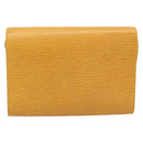 LOUIS VUITTON Epi Arsch Shoulder Bag Yellow M52579 LV Auth ep15019A-2