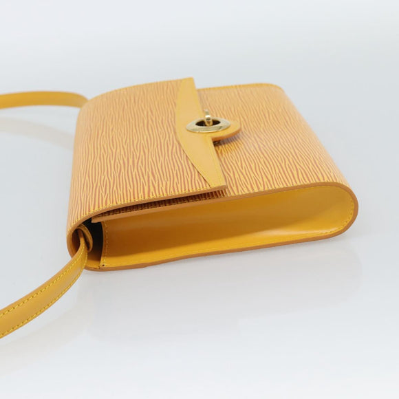 LOUIS VUITTON Epi Arsch Shoulder Bag Yellow M52579 LV Auth ep15019A
