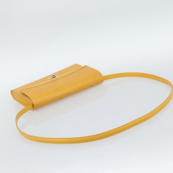 LOUIS VUITTON Epi Arsch Shoulder Bag Yellow M52579 LV Auth ep15019A