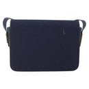 GUCCI Micro GG Canvas Shoulder Bag Navy Gold Auth ep15021A-2