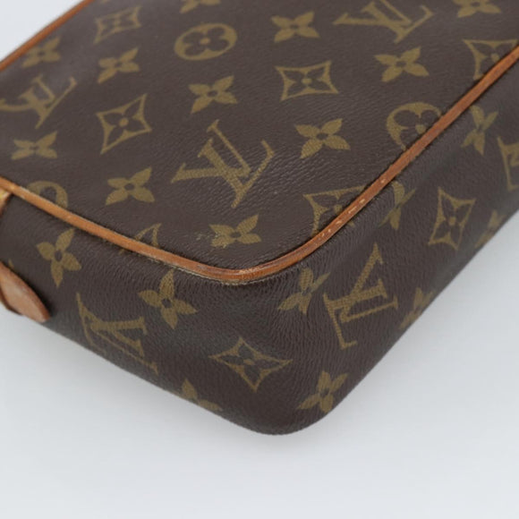 LOUIS VUITTON Monogram Compiegne 23 Clutch Bag M51847 LV Auth ep15023