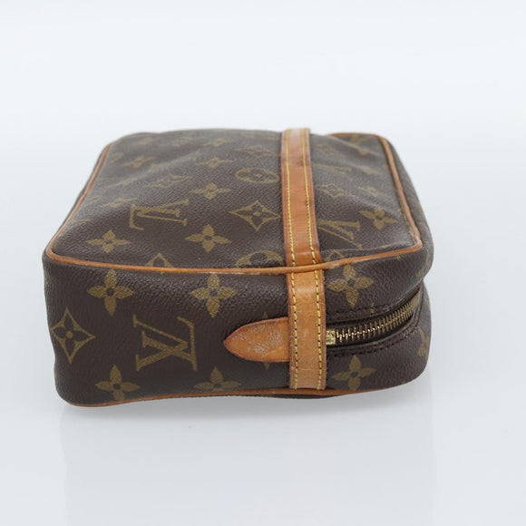 LOUIS VUITTON Monogram Compiegne 23 Clutch Bag M51847 LV Auth ep15023