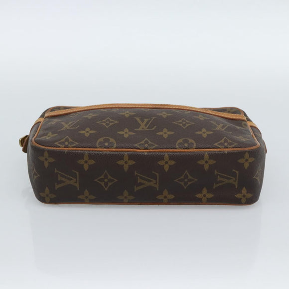 LOUIS VUITTON Monogram Compiegne 23 Clutch Bag M51847 LV Auth ep15023