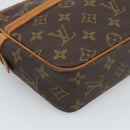 LOUIS VUITTON Monogram Compiegne 23 Clutch Bag M51847 LV Auth ep15023-14